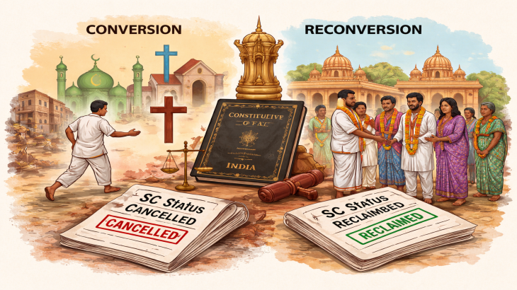 Conversion, Reconversion & Caste: When Does Scheduled Caste Status End or Revive Under the 1950 Order